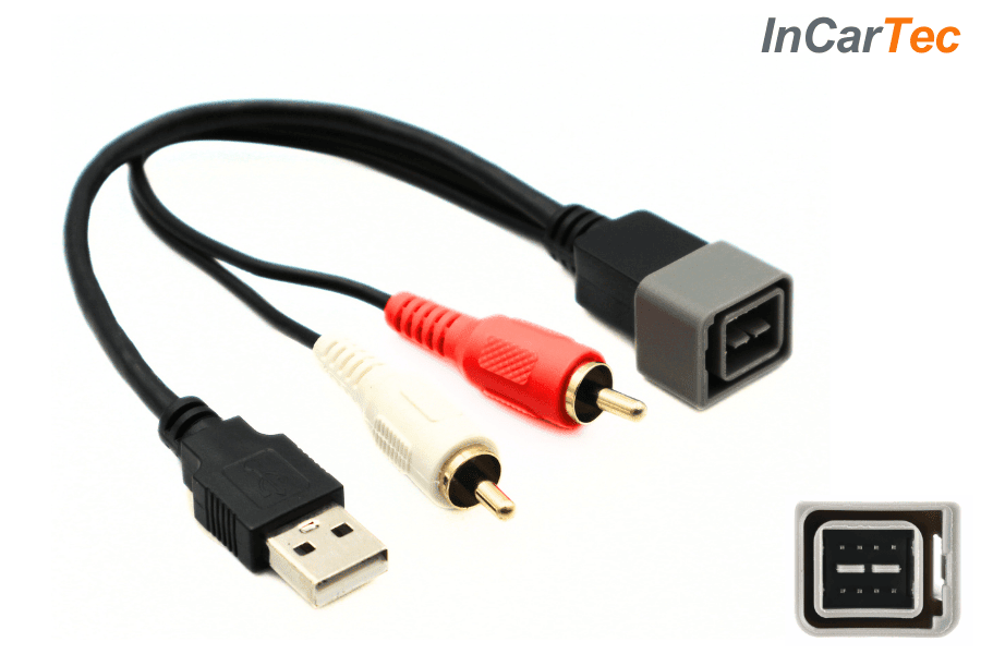 Nissan Juke, NV200, Qashqai USB Port Retention Cable Harness