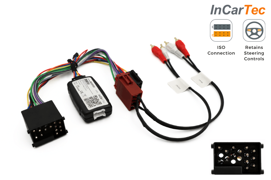 BMW 3 series (E46) with Harmon Kardon audio steering wheel control interface