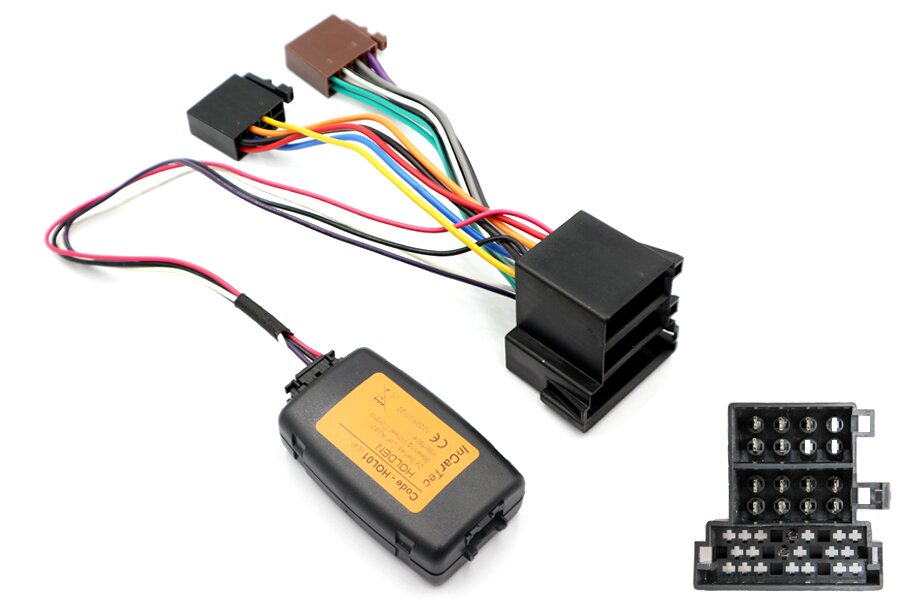 Vauxhall / Opel Monaro (2004-2006) Steering wheel audio control interface & ISO cable