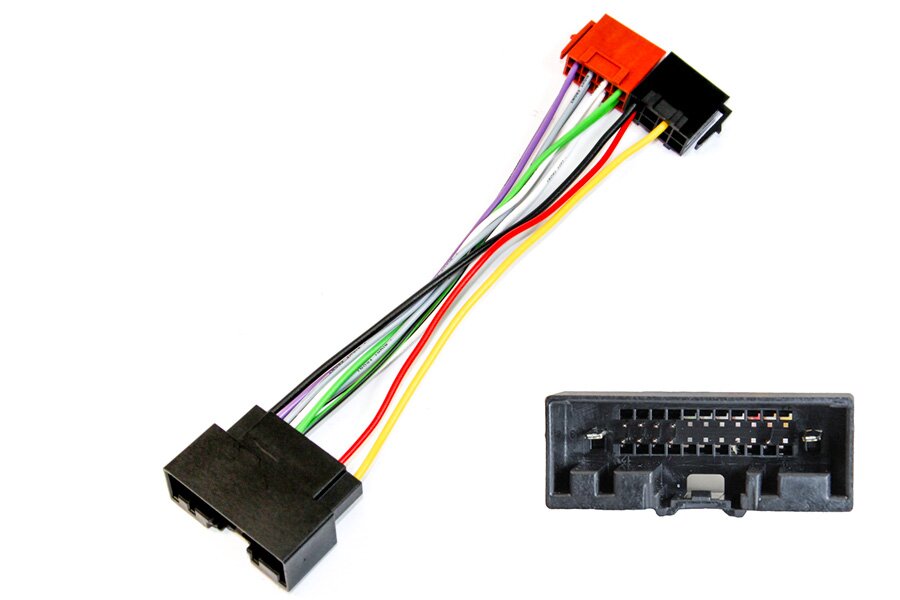Ford 2010> Radio ISO harness (CARS WITHOUT STEERING WHEEL CONTROLS)