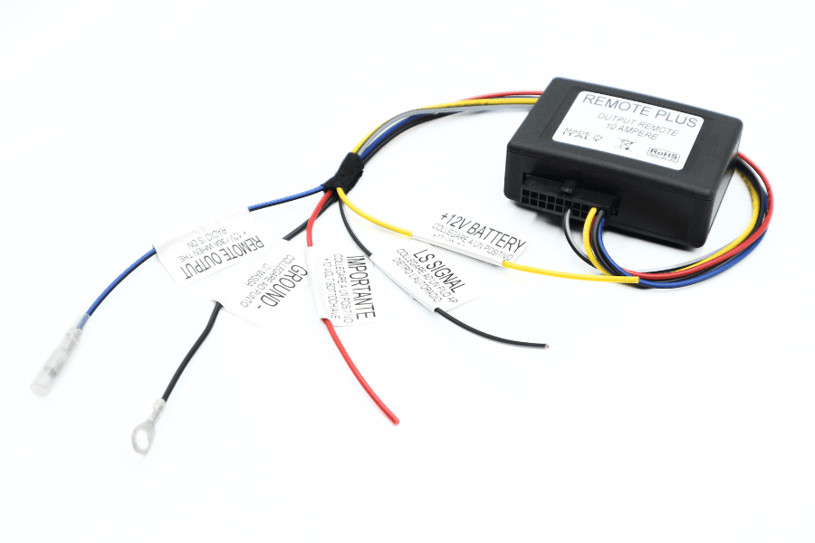 Remote Plus 10 Amp Interface Audio Signal Power Supply (With built-in 12V Relay)