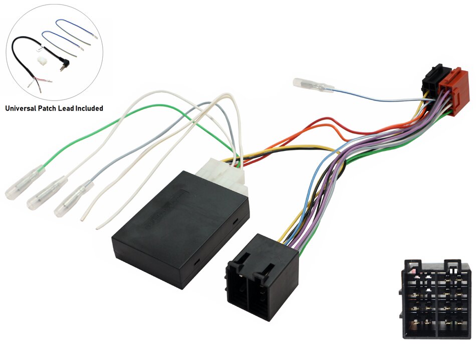 Mercedes C, CLK, E-Class COMMAND2 steering wheel control interface (ISO CONNECTIONS)
