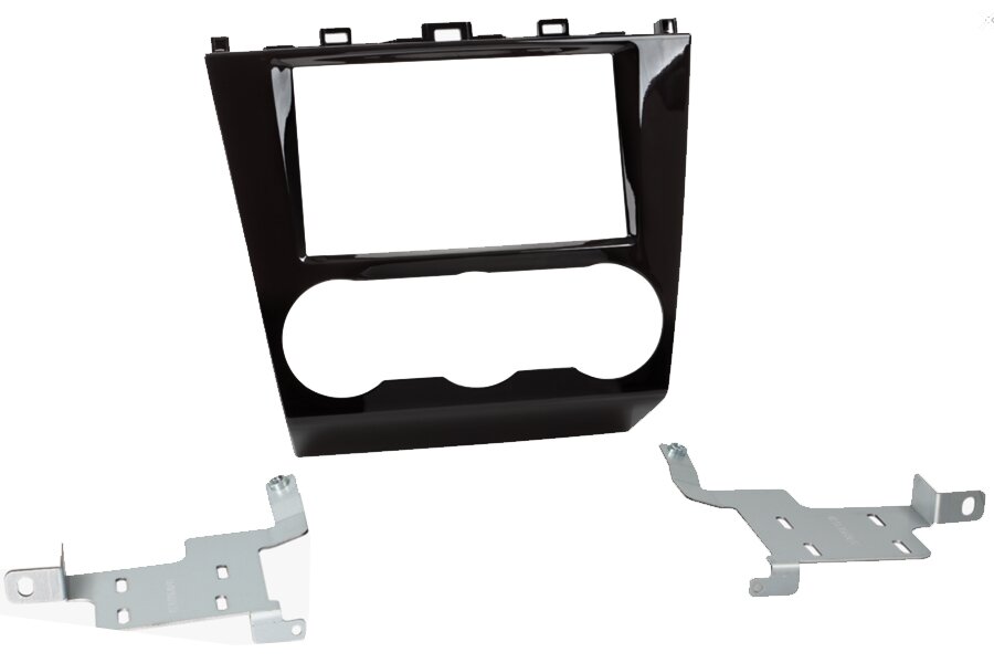 Subaru Forester (2015-2018) Double DIN car audio fascia adapter panel (PIANO BLACK)