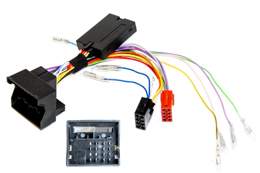 Mercedes CANbus interface with steering wheel audio control retention (QUADLOCK)
