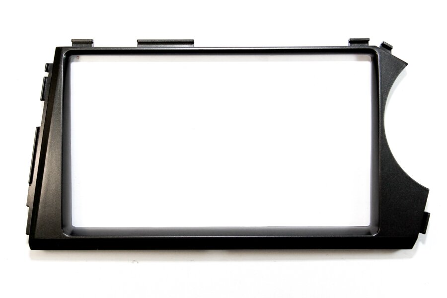 Ssangyong Actyon (2005-2010) Kyron (2006-2014) RHD Single/Double DIN car radio fascia panel BLACK