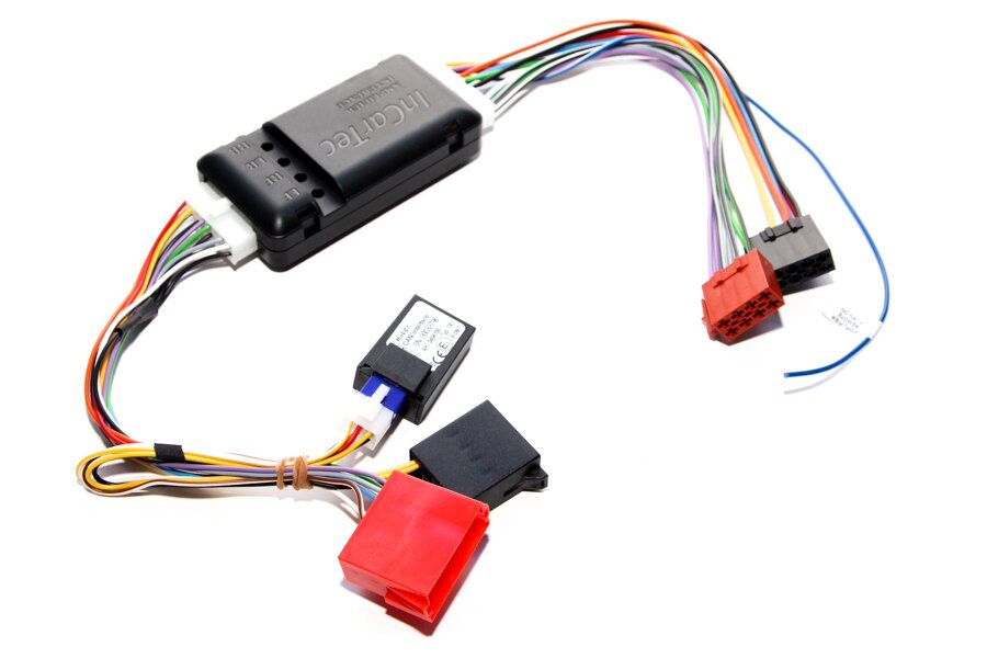 Audi ISO radio adapter harness with CANbus ignition (for Symphony and Bose radios)