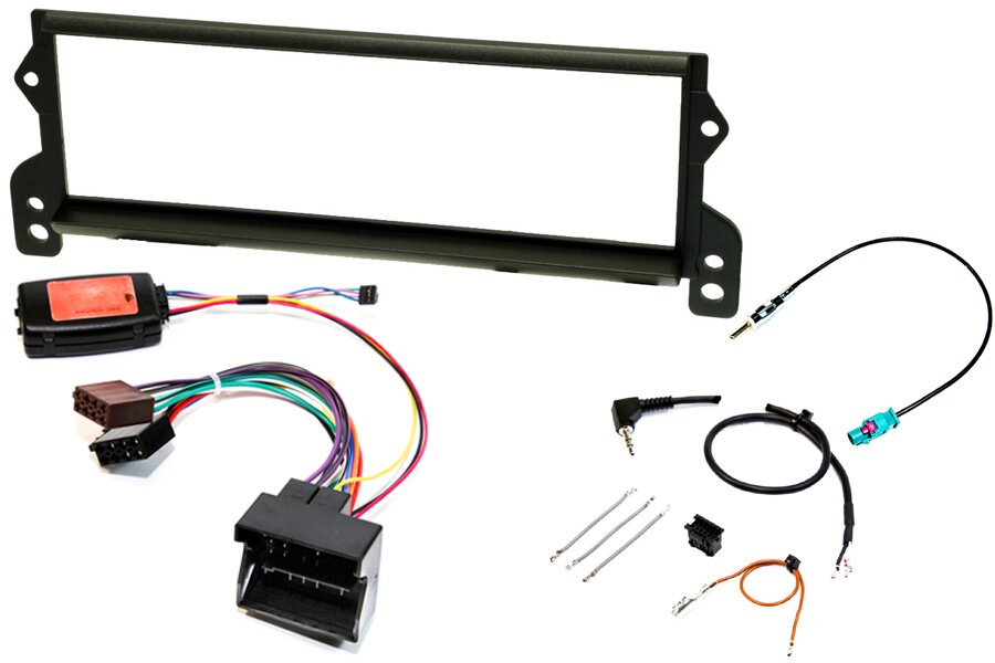 Mini (2001-2006) complete Single DIN car stereo upgrade fitting kit (BOOST RADIO)