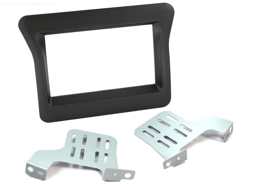 Nissan NV400, Renault Master, Vauxhall Movano (2010 Onwards) Double DIN car fascia (MATT BLACK) 