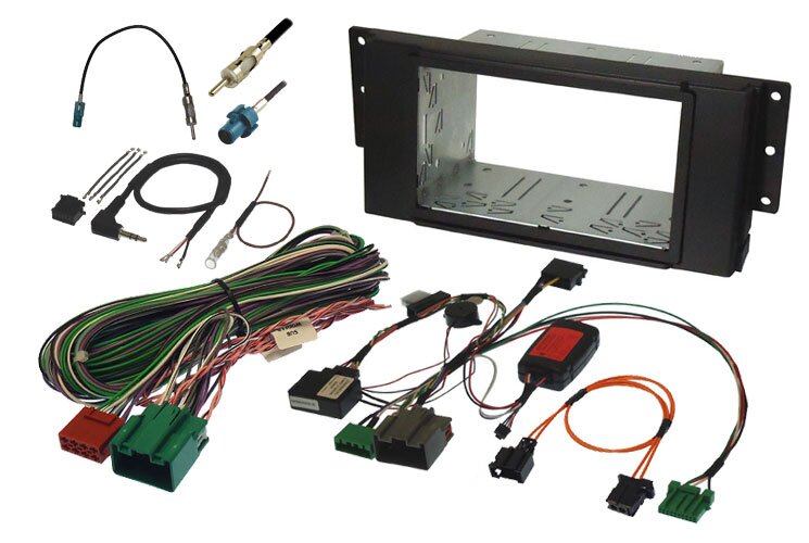 Land Rover Freelander 2 car stereo fitting kit (Alpine Premium audio with Parking Sensors)