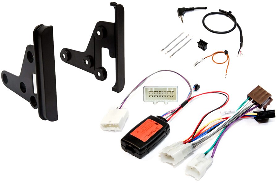 Toyota (Various Models) Double DIN car stereo upgrade fitting kit with Steering Wheel Controls