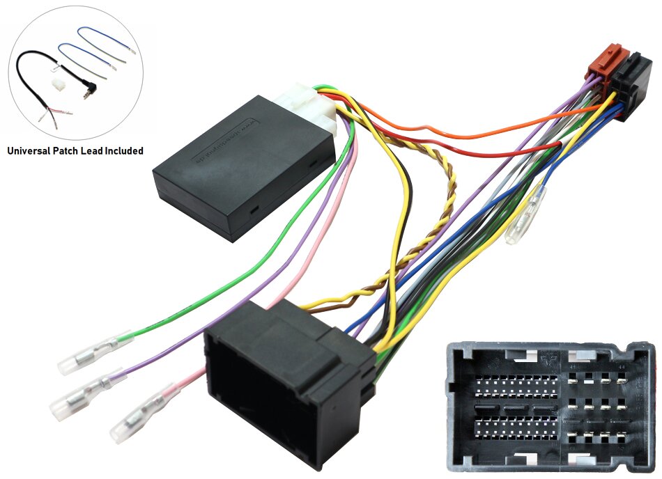 Fiat/ Alfa Romeo (2014 Onwards) CANbus steering wheel control interface (LARGER STYLE CONNECTOR) 
