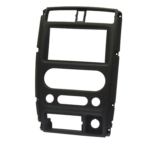 Suzuki Jimny (2008-2016) Double DIN car radio fascia adapter kit (MATT BLACK)