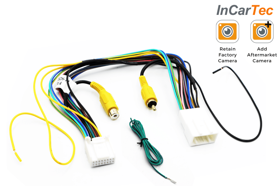 Add aftermarket/ retain original camera on select Toyota, Scion and Subaru cars (16 PIN CONNECTOR)