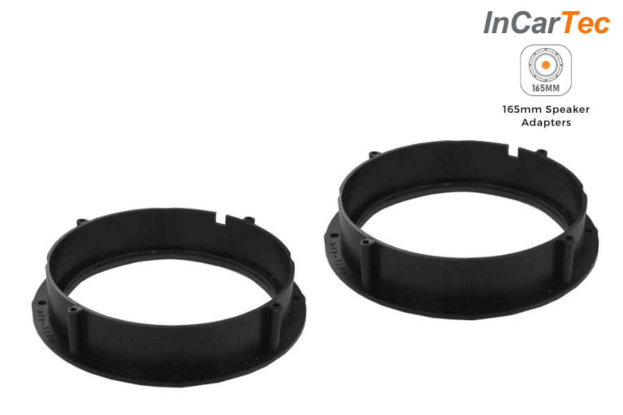 VW Golf, Polo, Up, Amarok, Seat & Skoda 165mm Speaker Adapter Rings (Pair)
