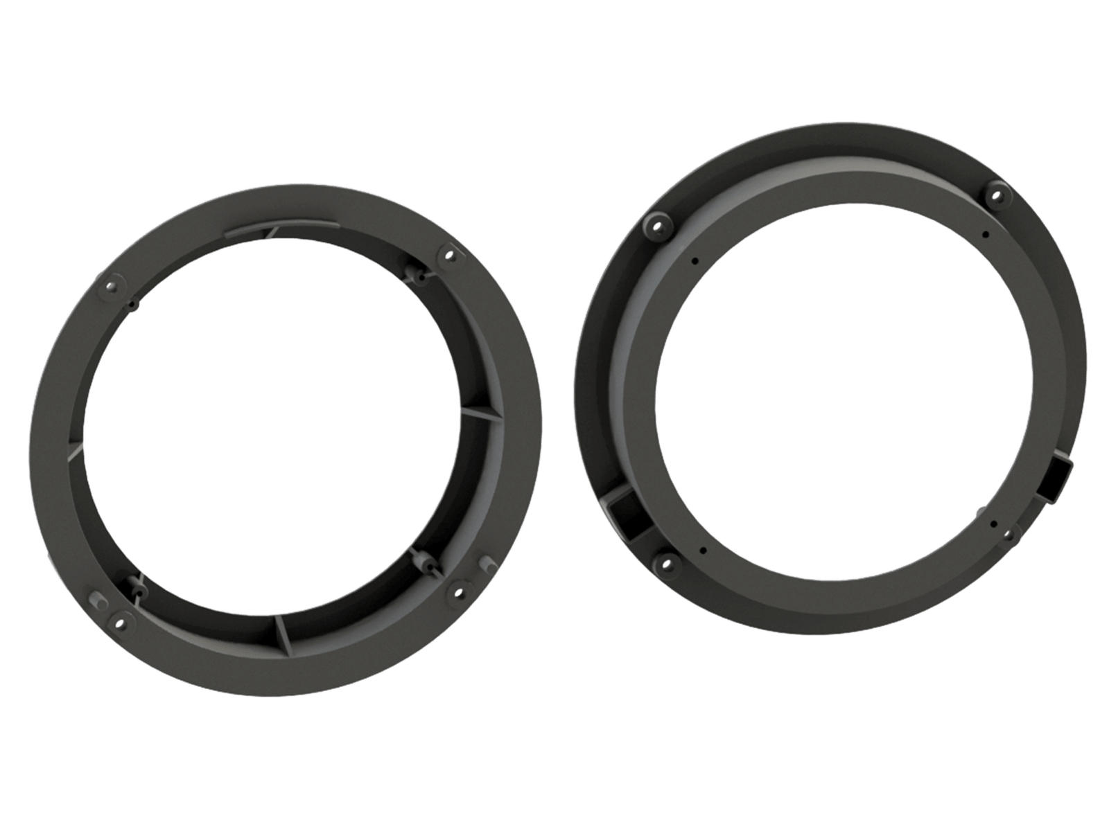 Audi A1 front door 200mm/ 8" car speaker adapter rings/ panels