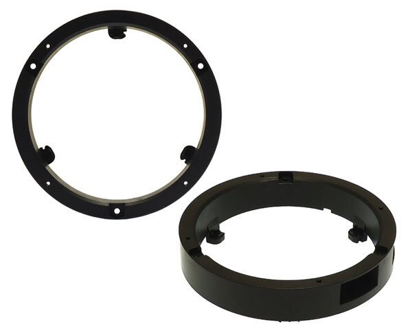 Mitsubishi 165mm front & rear door speaker adapter rings/panels