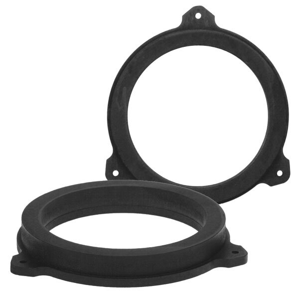 Toyota & Isuzu 165mm front and rear door speaker adapter rings/panels 
