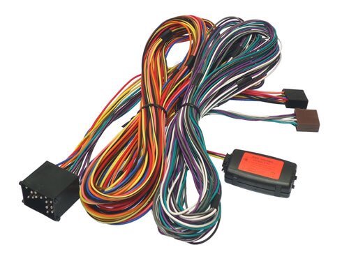 BMW 3 series E46 with original NAV audio steering wheel control interface
