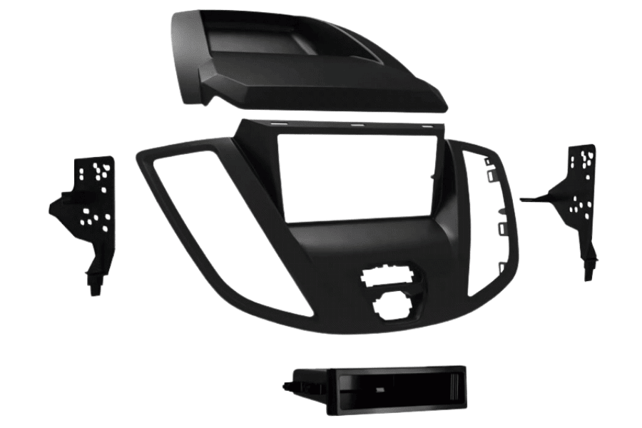 Ford Transit (2014–2019) Single/ Double DIN Car Stereo Fascia (Without Display) | Metra