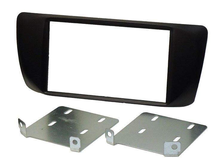 Alfa Romeo Giulietta (2010-2014) Double DIN car radio fascia adapter panel (MATT BLACK)