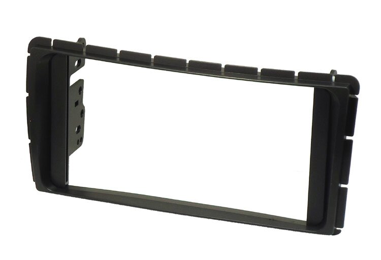Toyota Hilux facelift (2012-2015) Double DIN car radio fascia adapter panel (MATT BLACK)