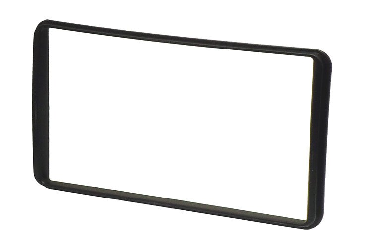 Suzuki Jimny (2006-2012) Double DIN car radio fascia adapter trim (MATT BLACK)