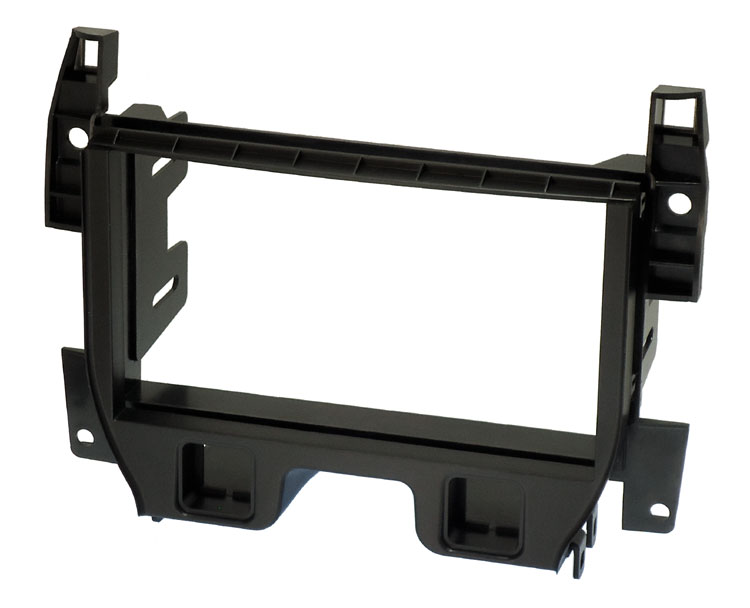 Citroen C3, DS3 Double DIN car radio fascia adapter panel (MATT BLACK)