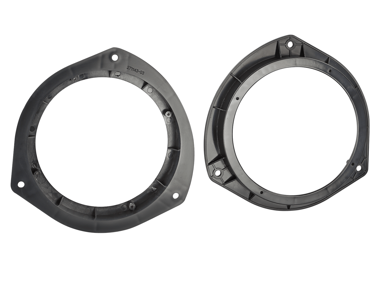 Hyundai I10, I20, Kia Picanto 165mm/ 6.5" front door car speaker adapter panels/ rings