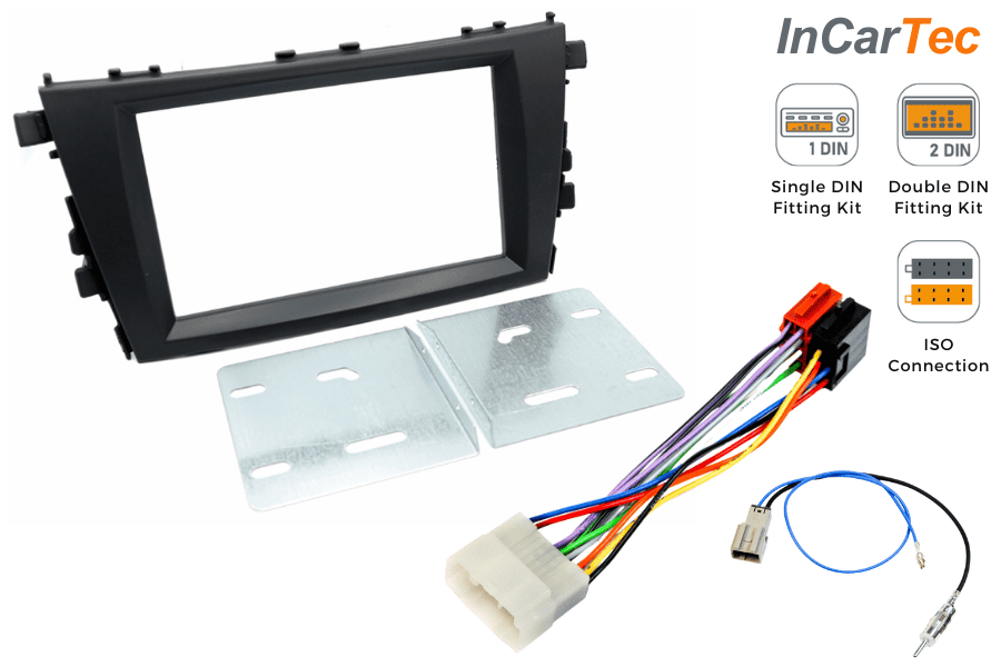 Suzuki Celerio (2014 Onwards) Single/Double DIN car stereo upgrade fitting kit (WITHOUT SWC)