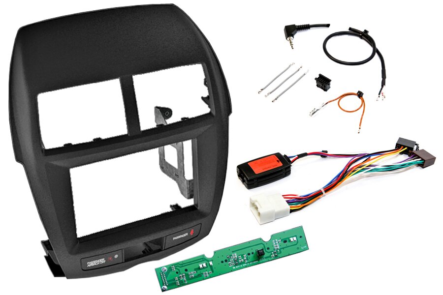 Mitsubishi Outlander Sport/ ASX (2010-2014) Single/Double DIN car stereo upgrade fitting kit