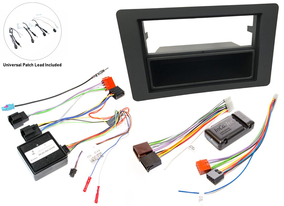 Saab 9-5 (2006 - 2010) Single/Double DIN car stereo upgrade fitting kit (BASIC RADIO)