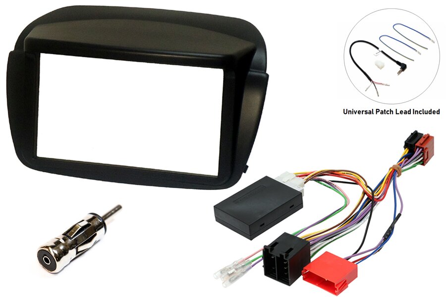 Fiat Doblo, Vauxhall Combo D Double DIN car Stereo upgrade fitting kit