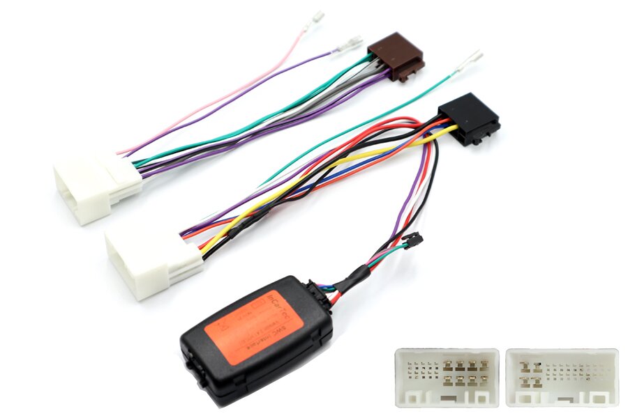 Kia Cee'd (12-17) Sportage (10-15) with OEM navigation Steering wheel audio control interface