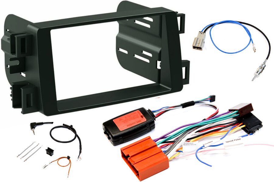 Mazda 6 (2012 Onwards) Single/Double DIN car stereo upgrade fitting kit with Steering Controls