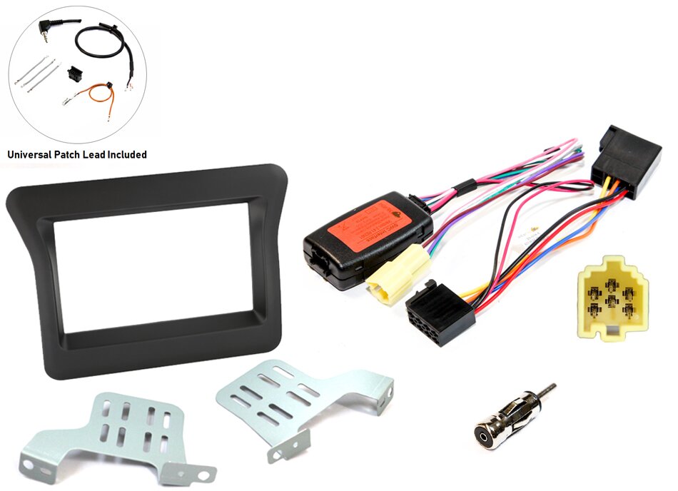 Vauxhall Movano, Renault Master, Nissan NV400 Double DIN car stereo upgrade fitting kit (TYPE 3)