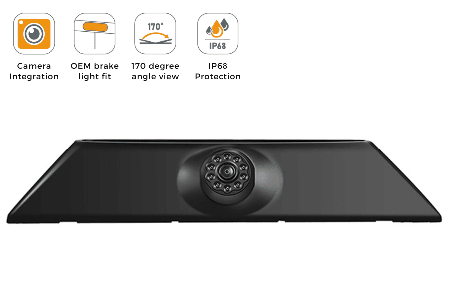 Iveco Daily (2011–2014) High-Level Brake Light Reversing Camera (NTSC)