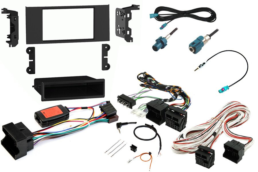 Range Rover Vogue/L322 Single/ Double DIN car stereo upgrade fitting kit (WITH DSP AMPLIFIER)