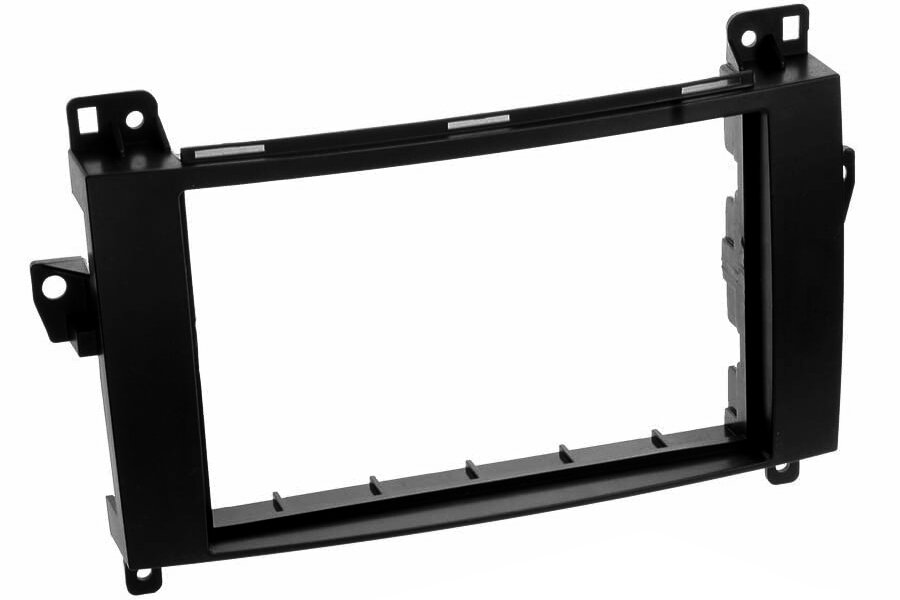 Mercedes Sprinter (07-18) Viano (2004>) Vito (03-14) Double DIN car audio fascia panel (MATT BLACK)