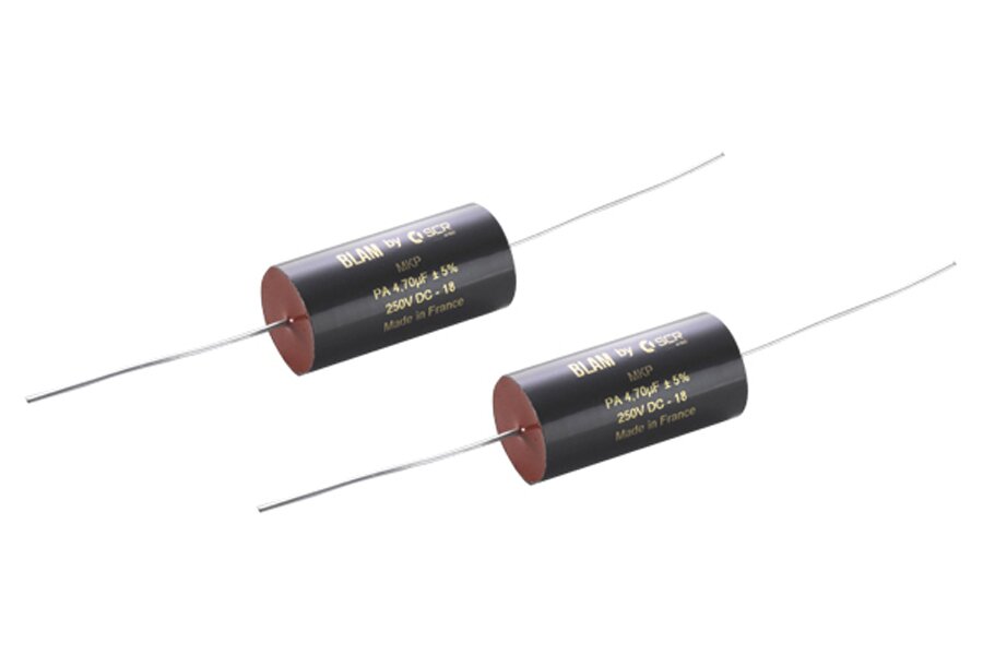 Blam 4.7uF Audiofile tweeter capacitors (PAIR)
