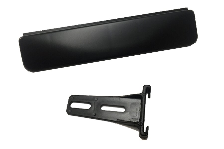 Jaguar S-TYPE (1999-2007) Single DIN car radio fascia adapter panel (MATT BLACK)
