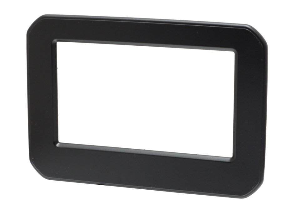 Suzuki Ignis (2017 Onwards) Double DIN car radio fascia adapter panel (MATT BLACK)