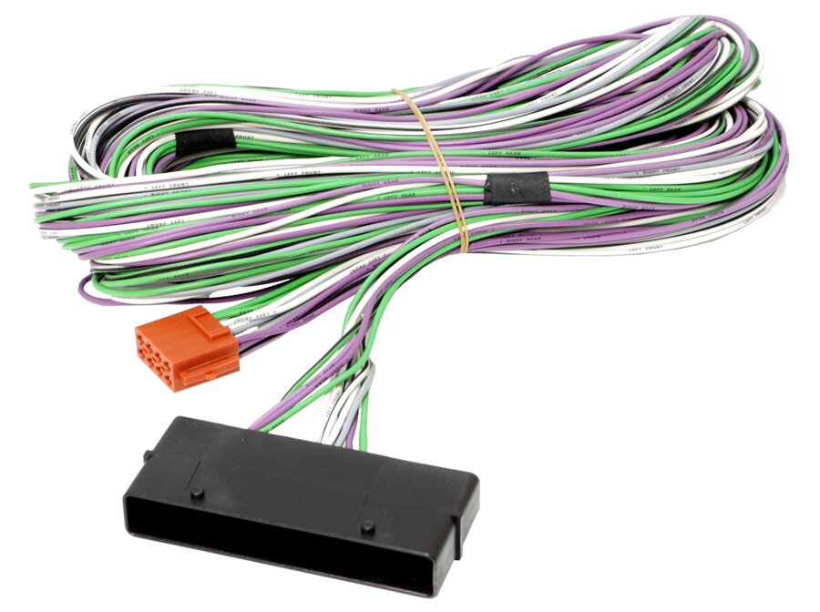 Mercedes ML W164 radio fitting amplifier bypass cable