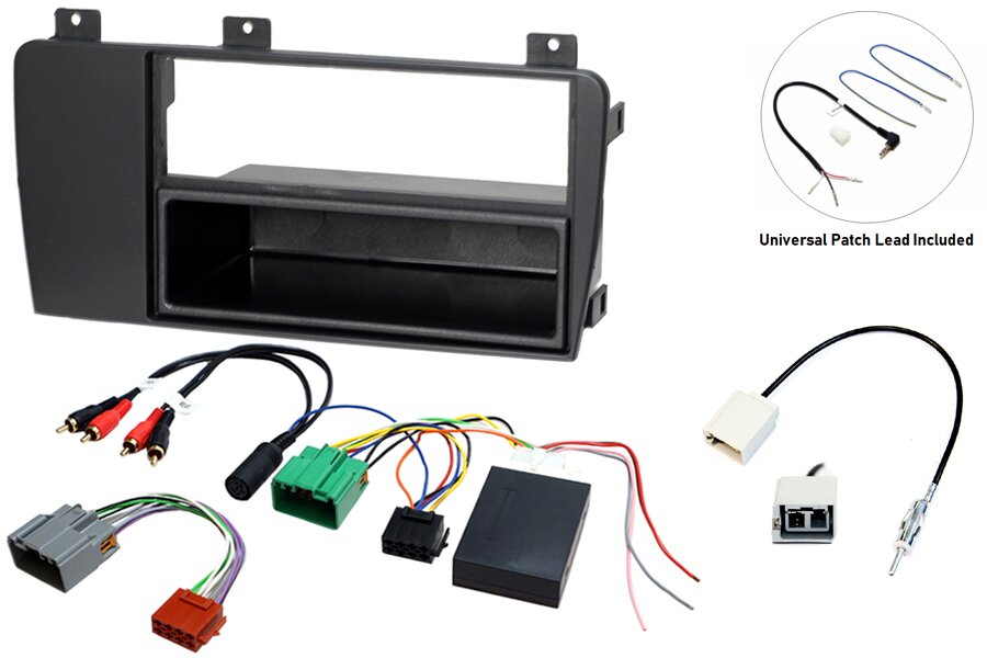 Volvo S60, V70 and XC70 (2005-2007) Single/Double DIN car stereo fitting kit with steering controls