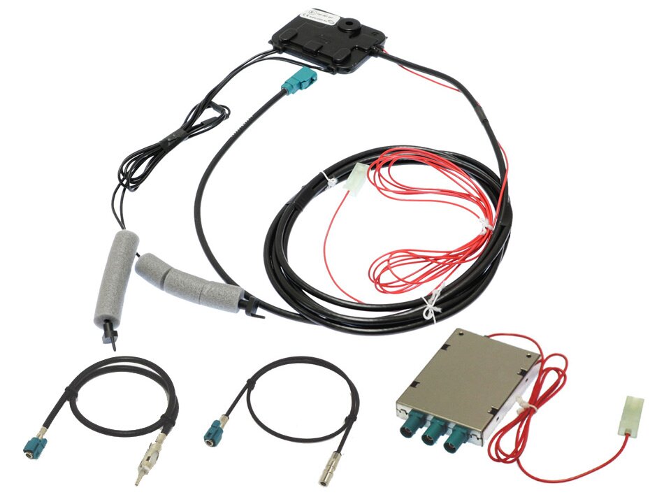DAB, FM Hidden amplified antenna for plastic roofs  Gain +15dB