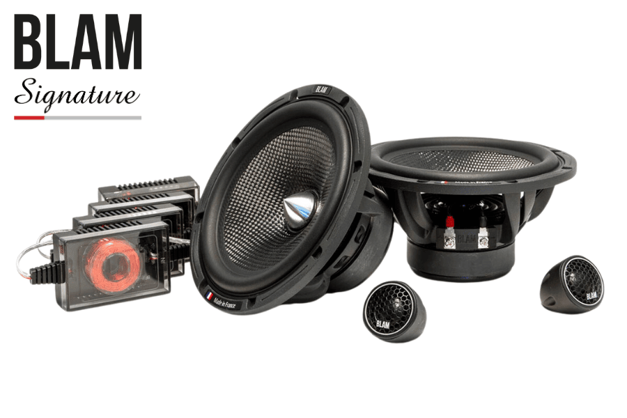 BLAM SIGNATURE S 165.80+ 165mm (6.5 inch) 120W 2-way component car audio speaker system