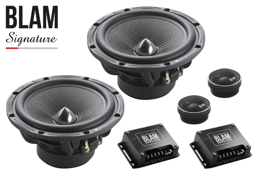 BLAM S 165.100 SIGNATURE 165mm (6.5 inch) 250W 2-Way component speaker system