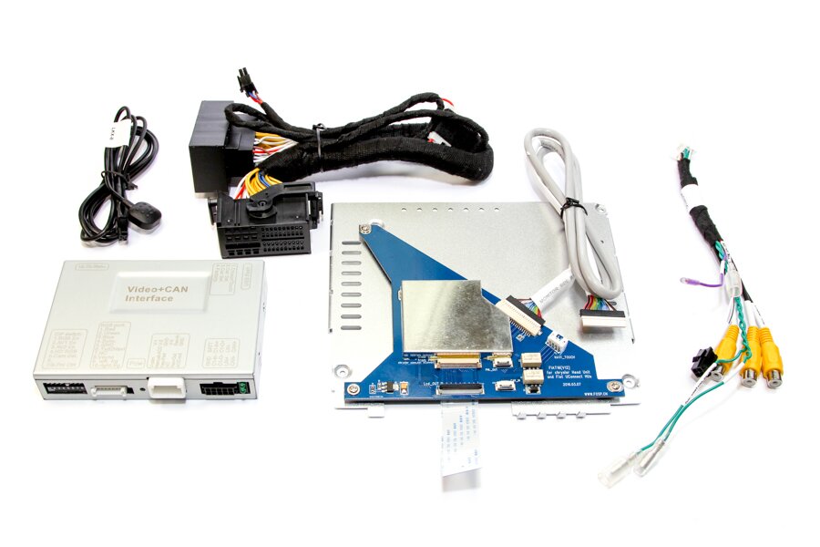 Alfa Romeo, Citroen, Dodge, Fiat rear view camera/video input interface (Uconnect 5 VP2/RA2 Systems)