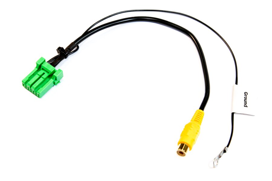 Add Camera to Honda CRV original navigation screen 7PIN green