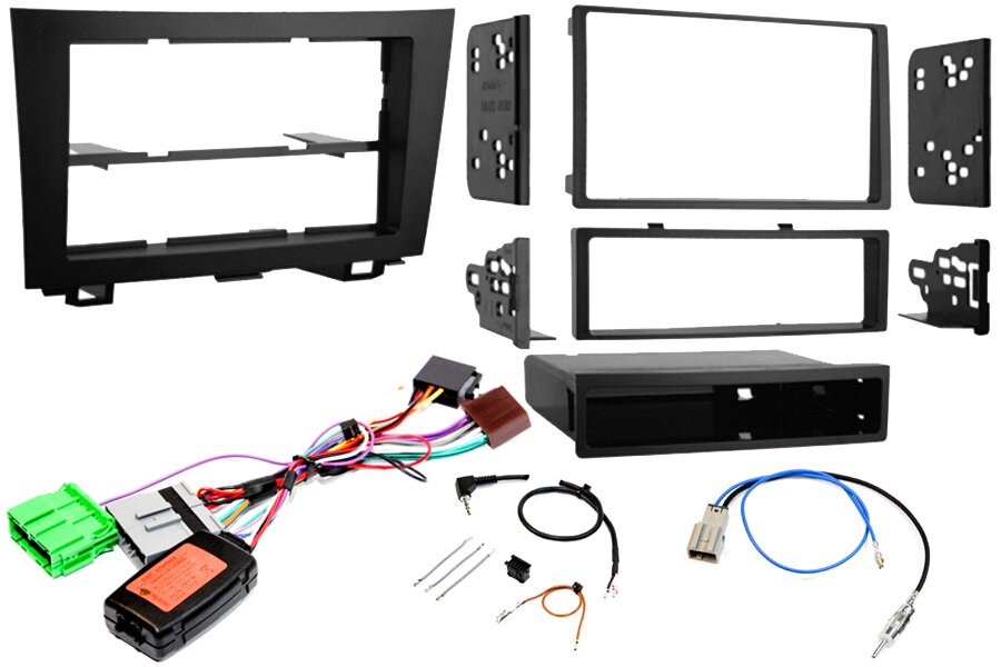 Honda CR-V (2007-2011) Single/ Double DIN car stereo upgrade fitting kit WITH OEM NAV (Type2VNO)