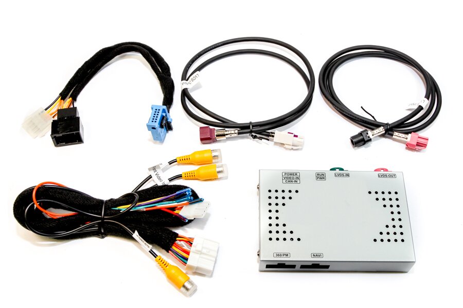 Add camera to original OEM screen for Land Rover with dual screen systems (Touch Pro Duo System)